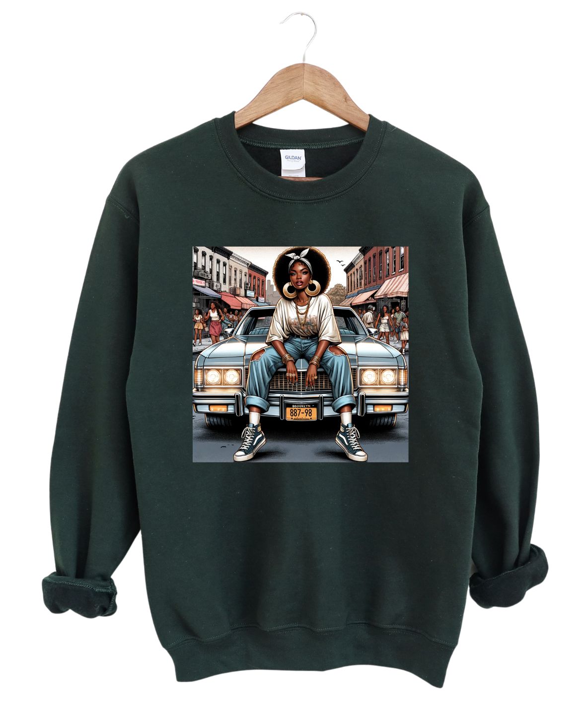 Around  The Way Girl Sweatshirt