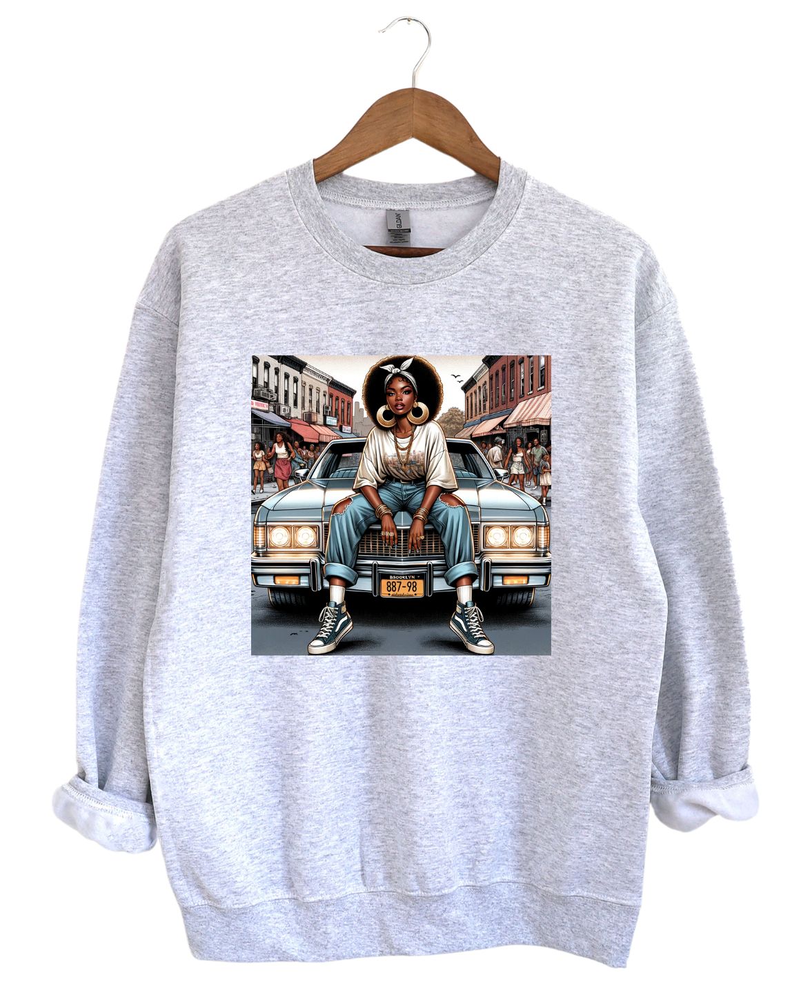 Around  The Way Girl Sweatshirt